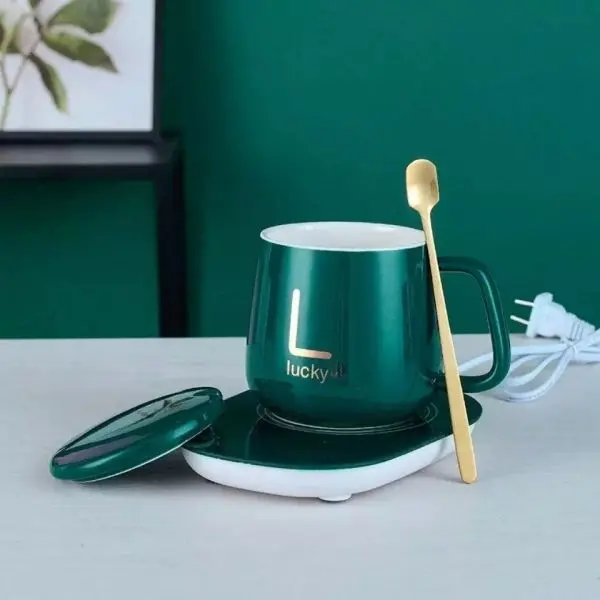 Electric Coffee, Mug, Cup Mat, Warmer Heating Pad Home Office Milk Tea Auto Off Best Gift For Tea Coffee Lover (multicolor) - Image 4