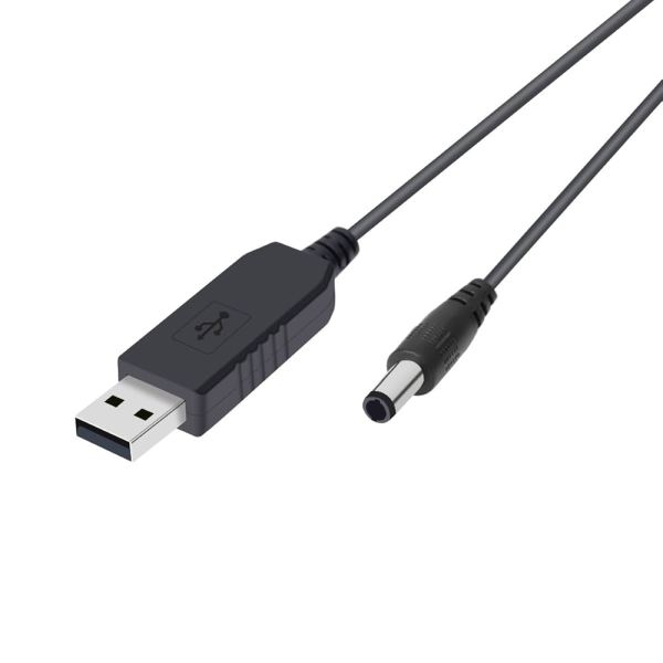 Frezzil Fz-27 USB DC 5V to 12V Router Cable Step Up Power Cable Power Supply USB Cable with DC Jack - Image 3