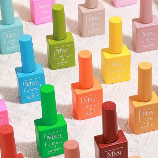 Lovely MXSI Gel Nail Polish Gel Polish Beautiful Nail Polish Colors Manicure Pedicure UV Light Nail Lamp Soak-off Gel Polishes Nail Art Nail Salon Accessories DIY Beauty Tool 15ml - Image 3