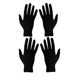 Combo Of 2 Skinny Gloves Inside Fleece - Unisex