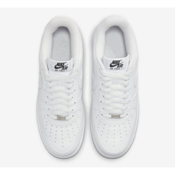 Full White Nk Air Sneakers for Women - Image 2