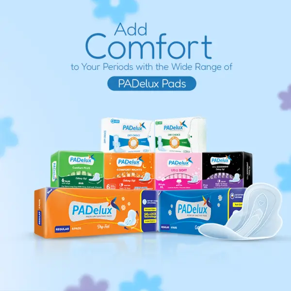 PADelux Sanitary Pads Cottony Soft 240 mm 6 Pads - Image 4