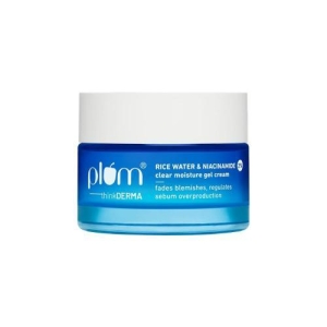 Plum 2% Niacinamide & Rice Water Clear Moisture Gel Cream 50gm