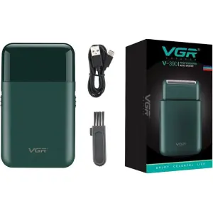 Portable Waterproof Reciprocating Beard Mini Electric Shaver (VGR V-390)