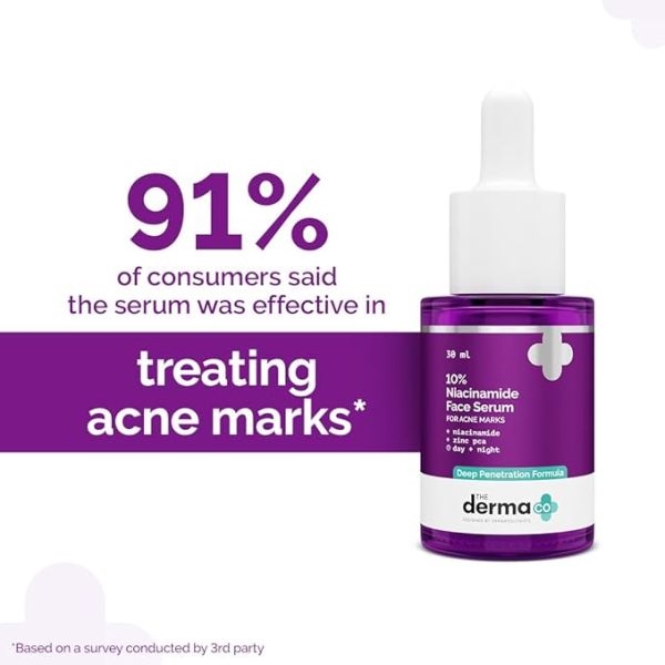 The Derma Co 10% Niacinamide Face Serum 30ml - Image 5