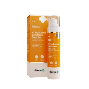 The Derma Co 1% Hyaluronic Sunscreen Aqua Gel 50gm