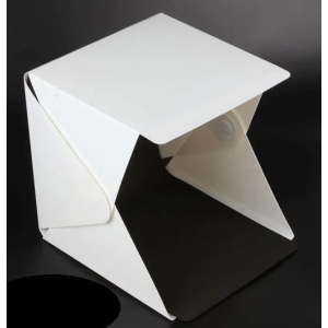 Foldable 30*30 Camera Photo Studio Soft Box Built In LED Photography Light Tent Softbox Light Room Tabletop Shooting