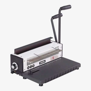 Rayson TD-1500B34 Binding Machine, Square Size Holes, 3:1 Sturdy Metal Construction By Mitrata