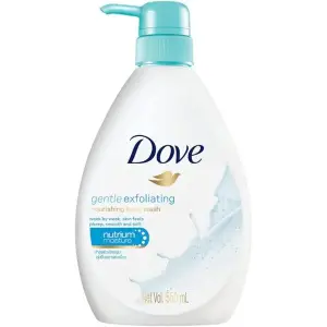 Dove Gentle Exfoliating Body Wash 550ml