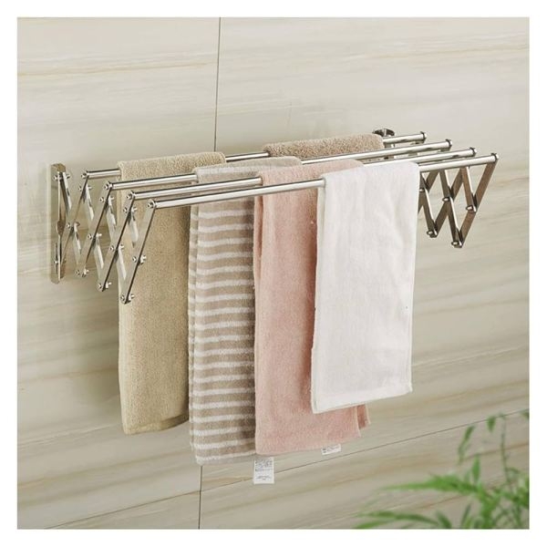 Wall Mounting Foldable Towel Cloth Hanger in Ikoyi - Image 2