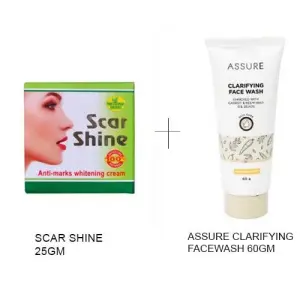 Scarshine 25gm + Assure Facewash 60gm