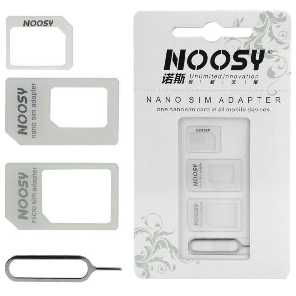 4 In 1 Sim Card Converter Adapter Kit Nano To Micro/Standard For Iphone 5 4S 4G With Sim Tray Opener - Image 4