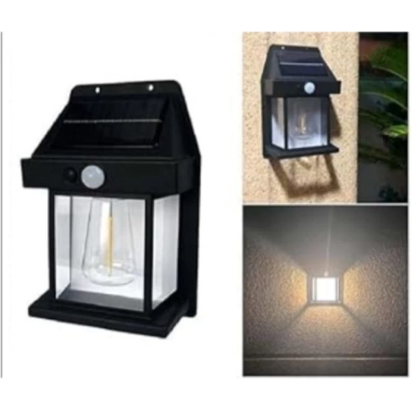 Solar Interaction Wall Lamp Suitable Terrace Waterproof Solar Light Solar Light Set - Image 3