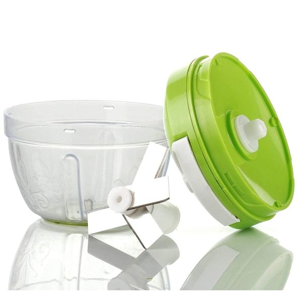 Compact Handheld Vegetable Chopper with Multi-Size Blades - 220V Hand Pulled Food Processor for Fruit, Nut, Onion Mincer, Spice Blender (1Pcs) - Image 5