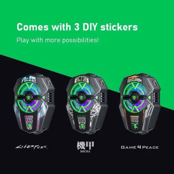 Plextone EX2 Plus RGB Semiconductor Cooler With DIY Sticker - Image 6