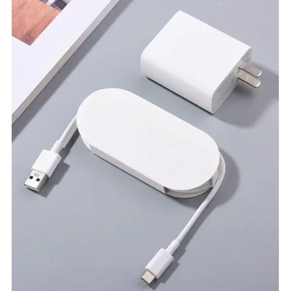 66W Ultra Fast Flash Charging Charger With 1M USB-C Quick Charging Data Cable For iQOO Neo 5 - Image 5