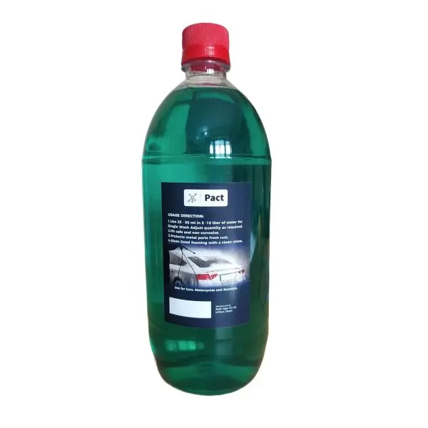 Pact Car , Bike , Scooter Wash Shampoo , PH Balanced ( 1 liter ) - Image 2