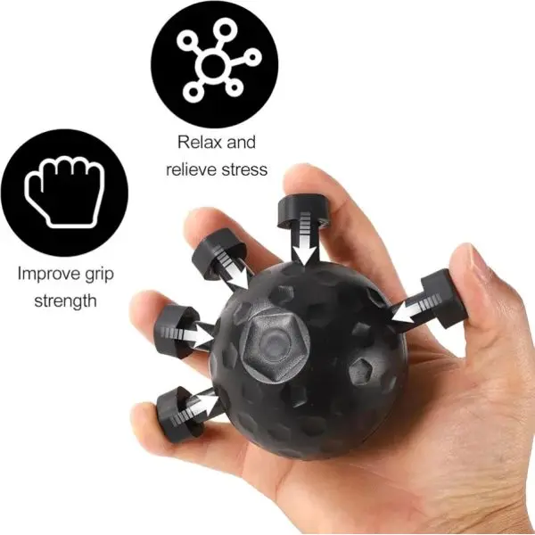 Eagle Claw Gripper Hand Strengthener Ball – Adjustable Wrist & Finger Forearm Exerciser - Image 3