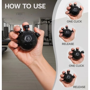 Eagle Claw Gripper Hand Strengthener Ball – Adjustable Wrist & Finger Forearm Exerciser