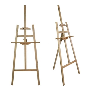 Easel Wooden Painting Stand For Display (Lyre)-145CM