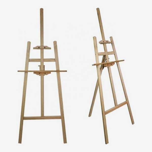 Easel Wooden Painting Stand For Display (Lyre)-175CM - Image 4