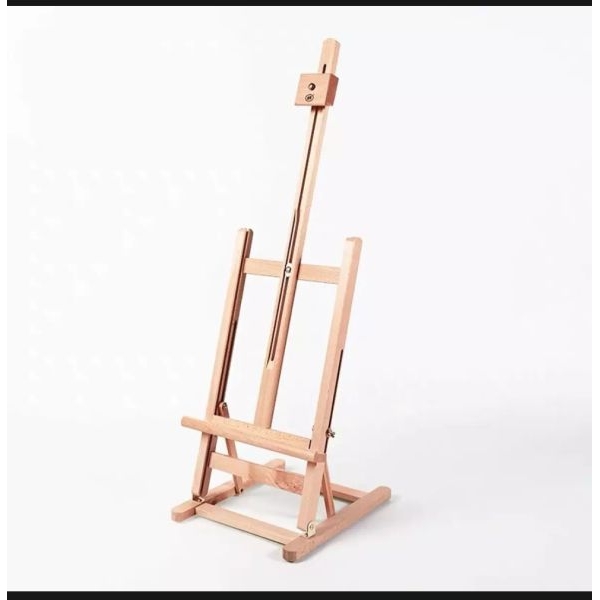 Easel Wooden Table Top H-Shape Painting Stand - Image 3