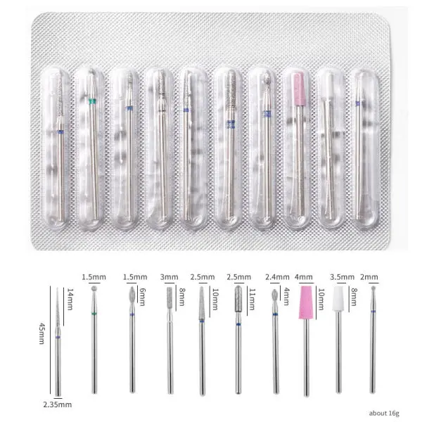 Professional Nail Technician Drill Bit Set