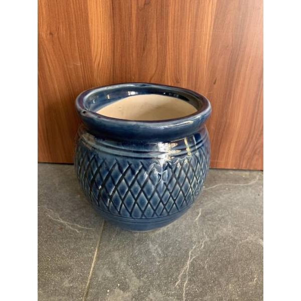 5 Inch Beautiful Ceramic Kanha Matki Pot For Indoor Outdoor Garden - Image 3
