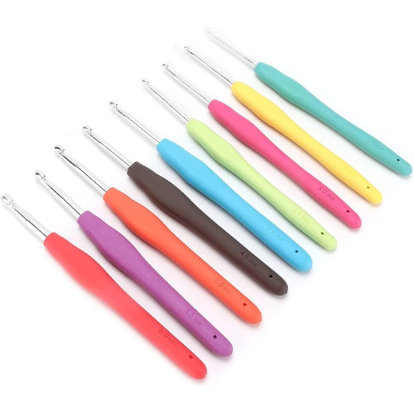 Crochet Needle/Hook, Convenient Crochet Hook Set Non-slip Practical For General Purpose For Knitting For Professional Use For Household - Image 3