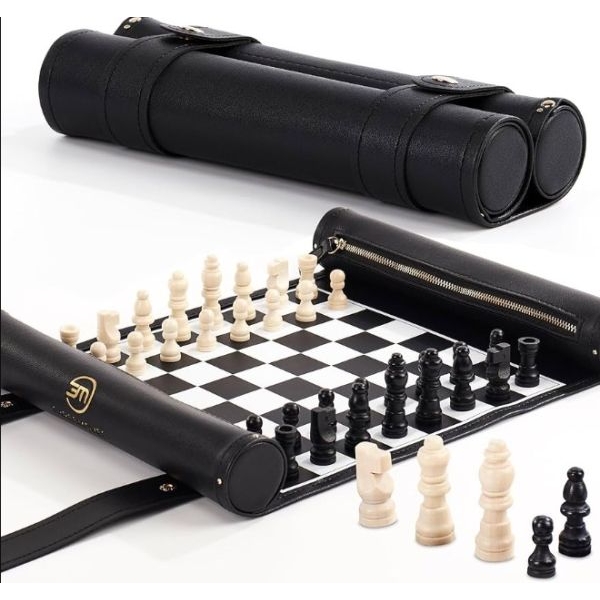 Travel Chess roll Full set - Image 3