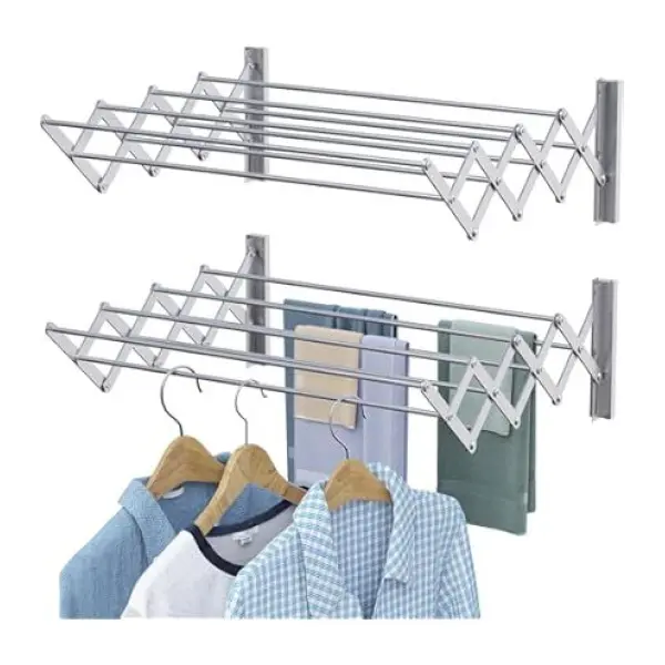 Wall Mounting Foldable Towel Cloth Hanger in Ikoyi (TM5-90) - Image 3