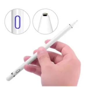 2 In Digital Pen 1mm Fine Tip Soft Fiber Tip,High Sensitivity Rechargeable Capacitive Pen