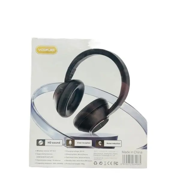 Yesplus 24Hour Music Time Super Bass Super HD Sound Quality With 100% ANC Working Wireless Headphone YS-515 - Image 2