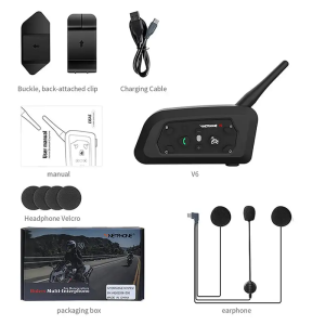EJEAS V6 Pro+ Motorcycle Bluetooth Headset