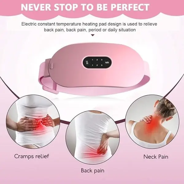 Electric Cordless Heating Pad For Belly Warmer Heating Pad Belt For Men Women - Image 3
