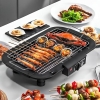 Electric Grill 2000W Smokeless Indoor / Outdoor Barbeque Set Adjustable Temperature Control Tandoor With Skewers
