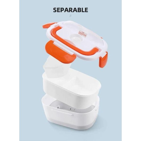 Electric Heated Heat Preservation Portable Lunch Box Supplies for Household Office School - Image 4