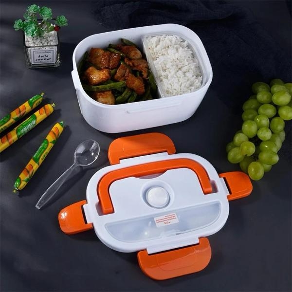 Electric Heated Heat Preservation Portable Lunch Box Supplies for Household Office School - Image 2