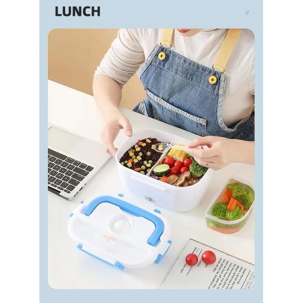 Electric Heated Heat Preservation Portable Lunch Box Supplies for Household Office School - Image 5