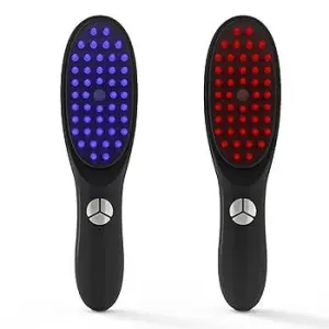 Electric Massage Comb With Vibrating Spray Function For Anti-Hair-Loss Meridian Head Massage Device Phototherapy Hair Care Comb