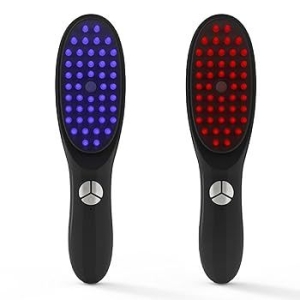 Electric Massage Comb With Vibrating Spray Function For Anti-Hair-Loss Meridian Head Massage Device Phototherapy Hair Care Comb