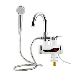 Electric Water Heating Tap Temperature Display With Shower