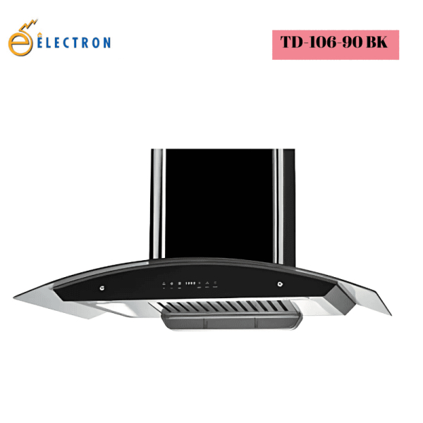 Electron TD-106-90 BK Touch Sensor Rangehood Chimney (900MM) - Image 2