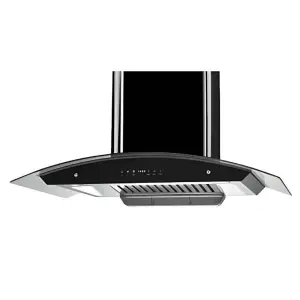 Electron TD-106-90 BK Touch Sensor Rangehood Chimney (900MM)