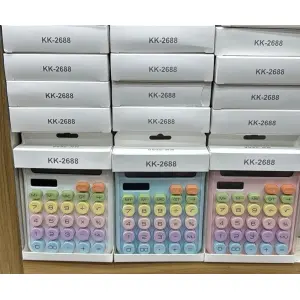 Electronic Calculator Large LCD Display Small Desktop Calculator