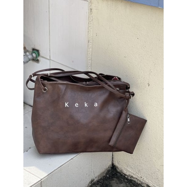 Elegant Leather Style Tote Bag for Women – Casual & Office Handbag - Image 2