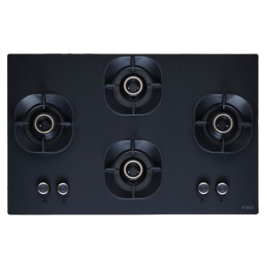 Elica 4 Burner Tempered Glass Gas Stove