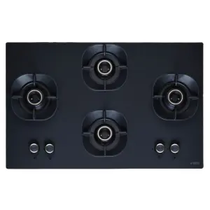 Elica 4 Burner Tempered Glass Gas Stove