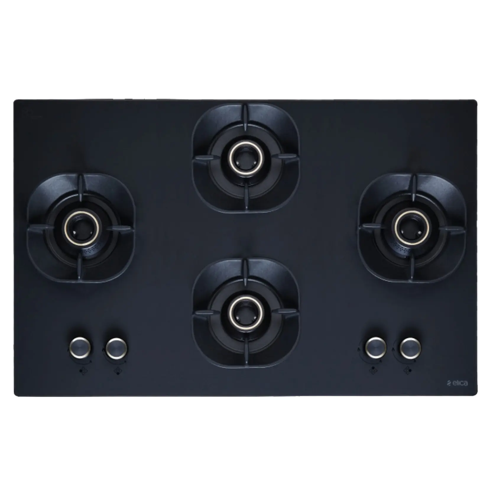 Elica 4 Burner Tempered Glass Gas Stove