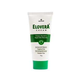Elovera Daily Moisturising Cream for Dry Skin with Aloe Vera & Vitamin E | Protects, Nourishes and Repairs the Skin